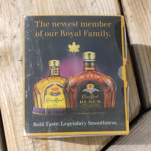 Crown Royal Whisky Black Glass NIP - Picture 6 of 10